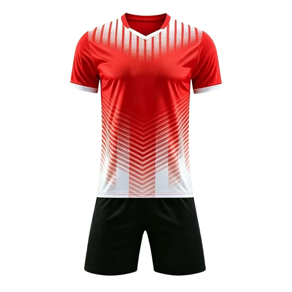 Training Kids Kit Red, black and white v collar