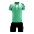 Training Kids Kit green and white round collar