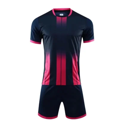 Training Kids Kit navy and pink v collar
