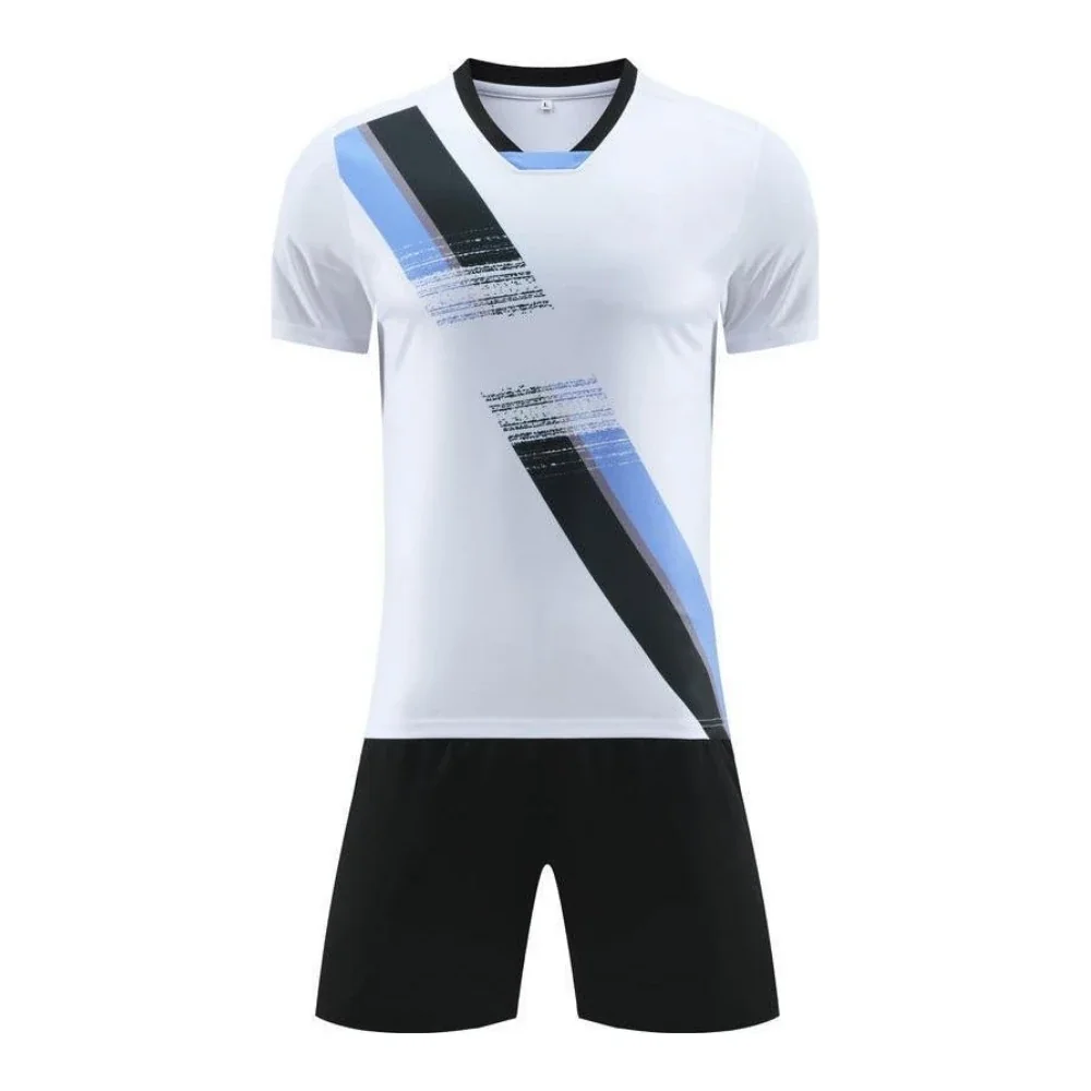 Training Kids Kit white, blue and black v collar